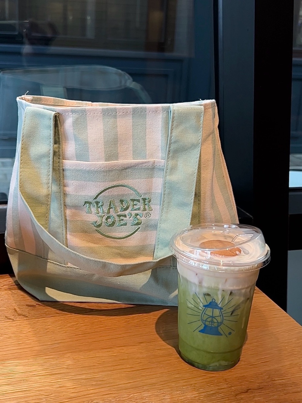 New Trader Joe’s Striped Mini Tote Bags